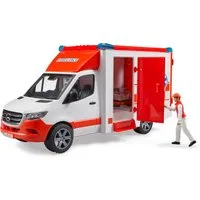 Bruder® Spielzeug-Auto Spielfahrzeug Ambulanz MB Sprinter Ambulanz mit Fahrer L+S Modul 02676