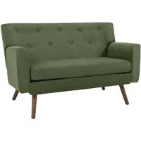 CLP Sofa Kioni, 1er 1 Teile, Cordbezug, Kautschukholz, bis 240 kg belastbar