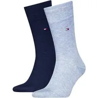 Tommy Hilfiger Socken TH MEN SOCK CLASSIC 2P (2 Paar) Mit eingestricktem Flag-Logo