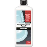 WEPOS CHEMIE GMBH Whirlpoolsystem Reiniger 1 L Konzentrat desinfiziert und reinigt Hygienemittel (Entfernt Kalk, Seifenreste & organische Ablagerungen)