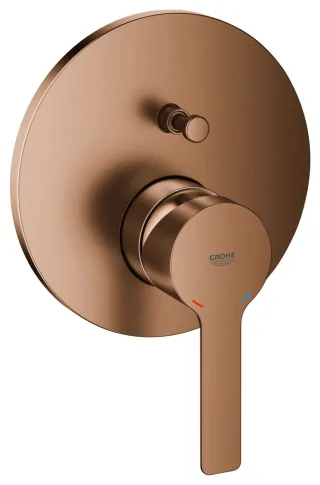 GROHE Einhand-Wannenbatterie Lineare 24064_1, FMS für 35604 warm sunset gebürstet, 24064DL1 24064DL1