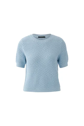 Oui - Pullover celestial blue - Gr. - 40