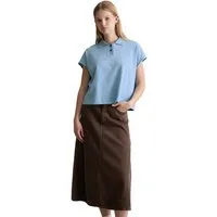 Marc O'Polo DENIM Poloshirt wide aus schwerem Single Jersey
