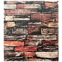 Minicloss 3D-Tapete 3D-Tapete,10 stück selbstklebende Wandpaneele 35x38.5 cm, (10 St), DIY Wandtapete, Geeignet für Küche, Bad, Schlafzimmer, Wohnzimmer