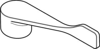 Hansgrohe Griff Axor Citterio Spültischmischer chrom, 39891000 39891000
