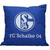 FC Schalke 04 Zierkissen FC Schalke 04 Kissen Signet 38x38cm