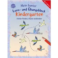 Mein bunter Lern- und Übungsblock Kindergarten. Fehler finden, Paare v / Edith Thabet