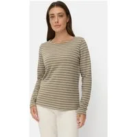 camel active Langarmshirt aus 100% Baumwolle Langarm
