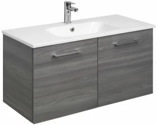 Pelipal Serie 6110 Waschtischunterschrank 6110-WTUS07, B:1000, H:480, T:450mm 6110-WTUS07