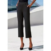 LASCANA Culotte mit Jacquard Strickmuster oder uni schwarz
