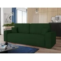 Sofnet Schlafsofa Spark, mit Schlaffunktion und Bettkasten, Bonellfederkern, Cordbezug, große Schlaffläche