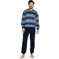 Comte Schlafanzug Herren Frottee Pyjama (2 tlg) Modisches Design