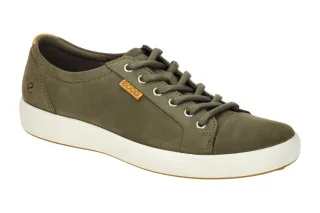 Ecco 430004 SOFT 7 MEN`S - dunkelgr?n + tarmac Sneakers in Echtleder & Gummi-...