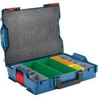 L-BOXX 102, Set mit 6 Teilen, Werkzeugkiste blau