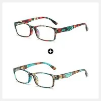 PACIEA Lesebrille 2-Paare Damen Herren Blaulichtfilter Ultraleicht Computer Schutz