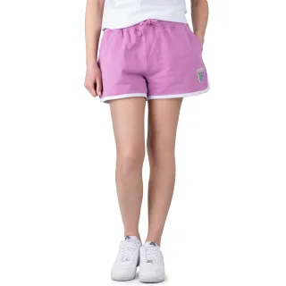 Wood Wood Tia Stacked Logo Retro Shorts