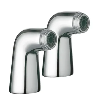 Tres Wasseranschlusswinkel zur Installation der Wannenrandarmatur. , 134870 134870
