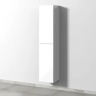 Sanipa 3way Hochschrank mit 2 Türen, Weiß-Glanz SF09278