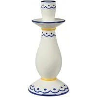 Ib Laursen Kerzenhalter Ib Laursen Kerzenhalter Weiß gemustert (22cm)