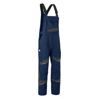 KÜBLER ACTIVIQ cotton+ Latzhose HIGH PSA 2 dunkelblau/anthrazit 62 - 3255 3421-4897-62