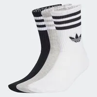 adidas Originals Sportsocken 3-STREIFEN CREW 3ER-PACK (3-Paar) knöchellange Passform, mit 3-Streifen