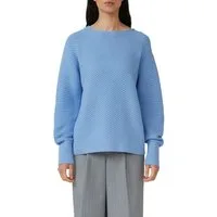 s.Oliver Strickpullover mit Strick-Muster und Rundhals