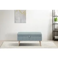 OTTO home Truhenbank AMIRA Sitzbank mit Stauraum, Maße B/T/H: 81/36/43 cm, mit Staufach, in 3 Bezugsqualitäten mit feiner Steppung