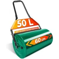 tectake Rasenwalze Gartenwalze, 60,00 cm,Breite 60 cm