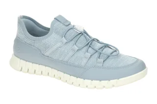Ecco 246303 GRUUV LITE Damen Slipper Blau Dusty Blue - Sportlich, Flexibel & ...