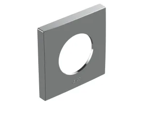 Keuco Rosette eckig Ersatzteil ARM 50100 50100010502 verchromt, 50100010502 50100010502