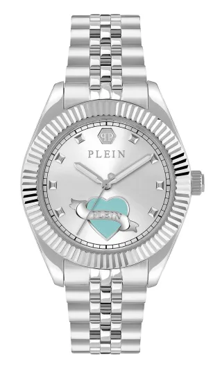 Philipp Plein Plein Valentine Silber Damen Armbanduhr PW2BA1125