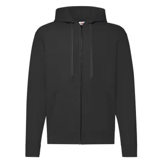 Fruit of the Loom - "Classic" Kapuzenjacke für Herren/Damen Unisex (Schwarz)
