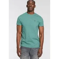 Bruno Banani T-Shirt Mit Doppelkragen und Zierbrusttasche