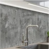 KitchenYeah Küchenrückwand Muster selbstklebend (keine Folie) Rost - Beton - Muster, (1-tlg), Spritzschutz, Küche, Rückwand, Küchenwand, Küchenfront, 30x20 cm
