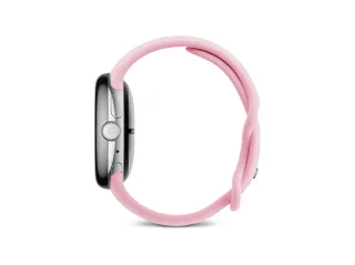 Google Pixel Watch 3 (LTE) 41mm Polished Silver mit Sportarmband Rose Quartz | ga05740-de |