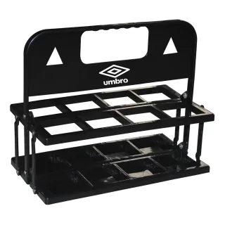 Umbro - Träger für Wasserflaschen, Logo, 8 Flaschen (Schwarz)