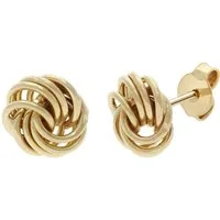 Firetti Paar Ohrstecker Schmuck Geschenk Gold 375 Ohrschmuck Ohrringe Loveknot