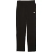 PUMA Trainingshose ESS ELEVATED HIGH WAIST STRAIGHT LEG RIB PANTS G Regular Fit, sportlicher Stil, hoher Bund, gerades Bein
