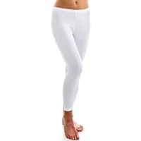 HERMKO Leggings 1720 Bio-Baumwolle, Gummizug am Bund, Feinripp, basic