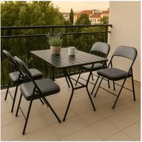 HTI-Living Klappstuhl 4er Set Klappstühle mit Polsterung (Set, 4 St), Gästestuhl Familienfeiern Firmenveranstaltungen