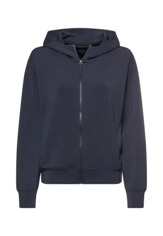 camel active - Sweatjacke mit Kapuze dark blue - Gr. - M