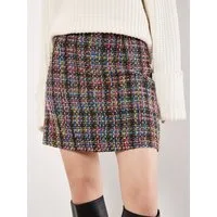 Apricot Minirock Tweed Rock