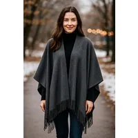 COLLEZIONE ALESSANDRO XXL-Schal Italia, (1-St), Made in Italy, mit Fransen