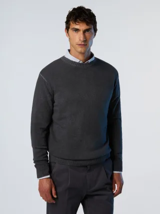 North Sails Pullover Ausgeblichener Rundhalsausschnitt