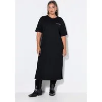 Studio Untold Maxikleid T-Shirt-Kleid oversized Rücken VACATION Print