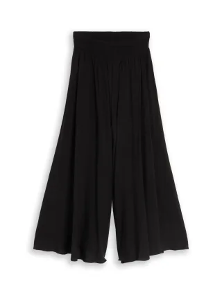 Tom Tailor - High Waist Culotte Hosenrock deep black - Gr. - 36
