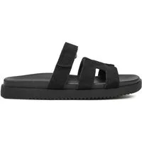DeeZee Deezee Damen Flip-Flops Schwarz DZ-S1 Badepantolette