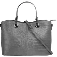 Cluty Henkeltasche (1-tlg), echt Leder, Made in Italy