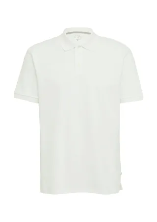 qs - Polo-Shirt weiß - Gr. - XL