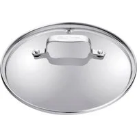 Tefal Deckel by Jamie Oliver B89985, (1-tlg), Überlaufschutz, Dampfauslassventil, Edelstahlrand
